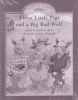 Three Little Pigs and a Big Bad Wolf; Classic Tales: Leveled Literacy Intervention My Take-home 6 Pak Books (Book 61, Level F, Fiction) Green System, Grade 1 0325018995 Book Cover