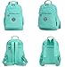 Fansela (TM) Nylon Casual Lightweight Sports Travel Daypack Backpack Black