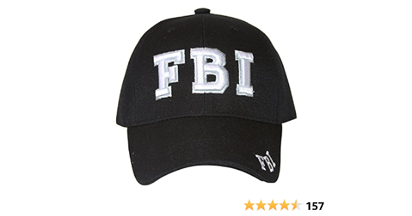 Law Enforcement Hat Adjustable - FBI 