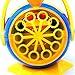 Babrit Bubble Maker Automatic Battery Powered Party Bubble Machine Outdoor Indoor Toy Blue color