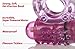 Waterproof Sex Toys Adult Men Vibration Collars Delay Premature Ejaculation Lock Fine Butterfly Cock Penis Ring, Pink