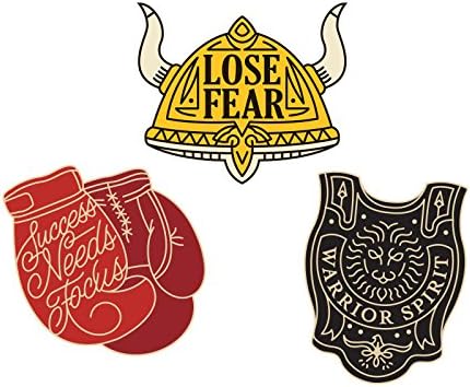 Asilda Store Sticker Set [Premium Quality Matte Waterproof Vinyl Stickers for Water Bottles] (Warrior Set #1)