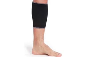 NeoTech Care Calf Compression Sleeve for Calves Support or Shin Splint (Black Color, Size S, 1 Unit)