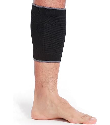 CINLITEK Adjustable Calf Brace 2-Pack - Shin Splint Compression Wrap, For Pain Relief & Recovery