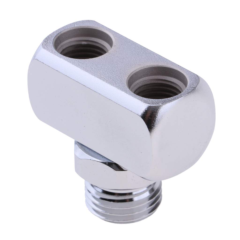 kesoto Brass Dive Hose Splitter 1x 9/1618 UNF 2A Male to 2X 3/824 UNF