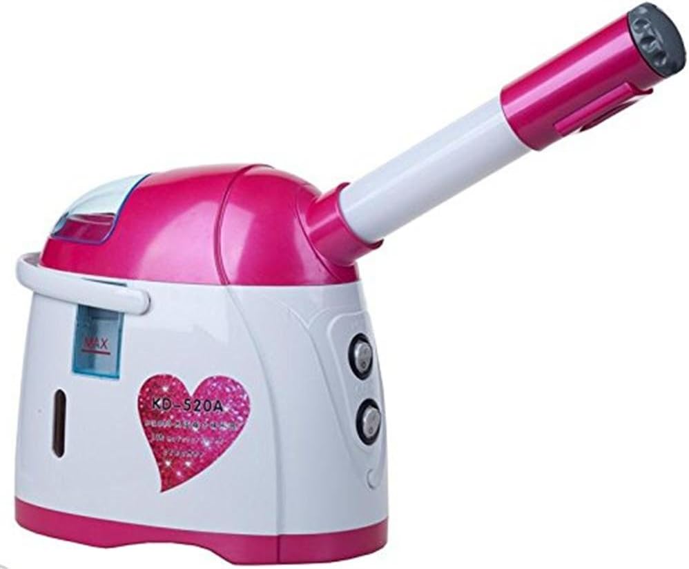 Hot and Cool Ion Mist Facial Steamer Salon Beauty Spa Home Aromatherapy Diffuser Face Sprayer Clean Skin Care Tool 380W