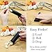 ChaMond Home Stainless Steel Professional Garlic Press and FDA Approved Silicone Garlic Peeler