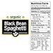 Gold Harbor Organic Bean Pasta (Variety 6 Pack) - Organic Black Bean Spaghetti, Organic Edamame Fettuccine and Organic Soybean Spaghetti