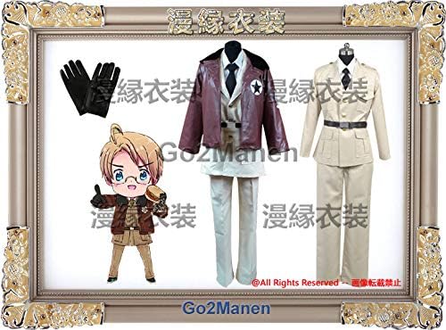 Amazon コスプレ衣装 086 ヘタリア アメリカ軍服 コスプレ 仮装 通販