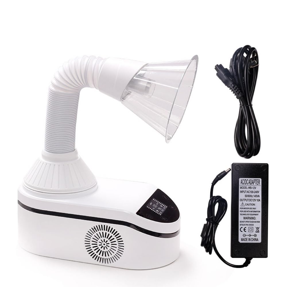 Photo 1 of 230W Table Nail Dust Collector Led Light Strong Absorption Tube Extractor Desktop Cleaning Manicure Vacuum Cleaner (Vacuum Cleaner)
