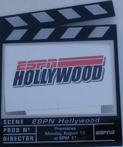 ESPN Hollywood Picture Frame Clapboard Design For 4x6 Photos