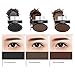 Froomer Beginner Eyebrow Stamps Seal Eyebrow Powder Quick Eyebrow Makeup (101 # Black Grey)
