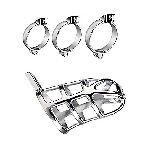 Premium Medical Grade Steelone Chasti-ty Device Male Briefs 004,3ring