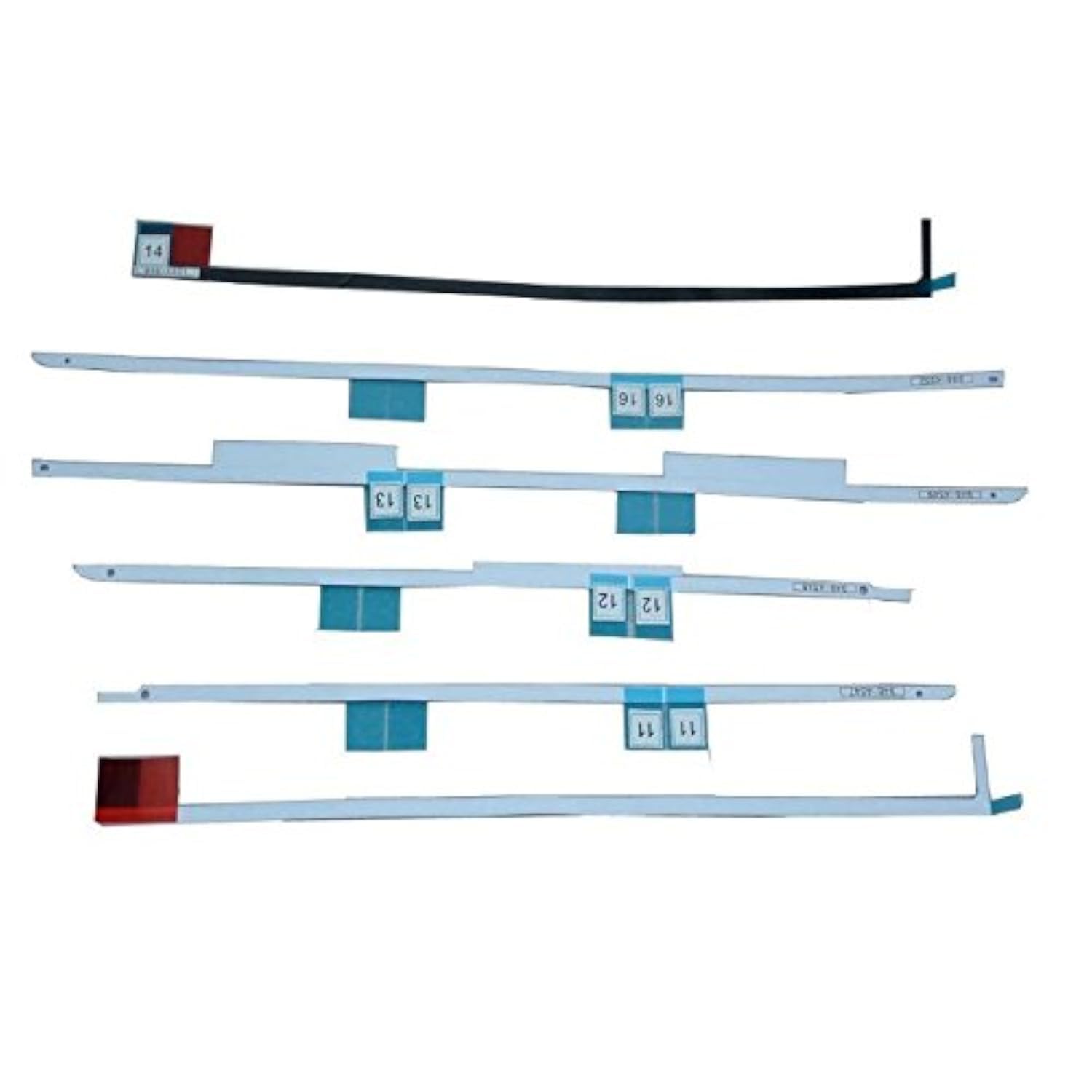 OLVINS LCD Display Screen Adhesive Tape Stickers Strips Kit Compatible for iMac 27" A1419 year 2012 2013 2014 2015