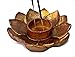 Lotus Incense Cone Burner Votive T-light Candle Holder Meditation Flower Buddha