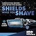 Gillette Fusion ProShield Chill Men's Razor with Flexball Technology Plus 4 Razor Blade Refills