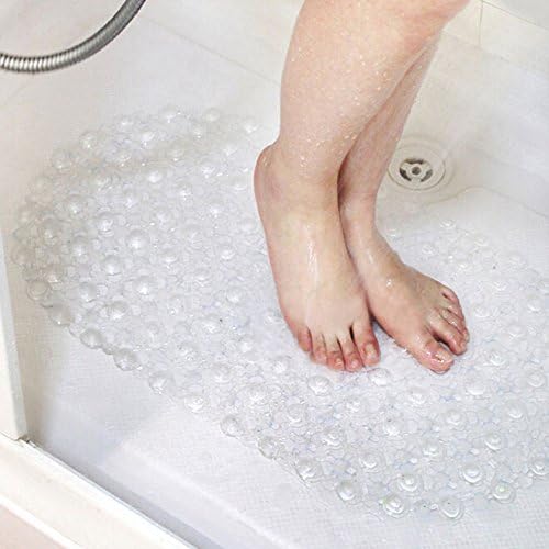 jiaremei Anti Slip Bathtub Shower Mat - Assorted Colors (Clear)