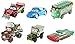 Disney Pixar Cars Diecast Holiday Collection (6 Pack) Lightning McQueen, Mater, Sarge, Fillmore, Ramone, & Sally