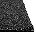 Maples Rugs Catriona 2.5 x 4 Non Skid Small Accent Throw Rugs [Made in USA] for Entryway and Bedroom, 2'6 x 3'10, Rich Black