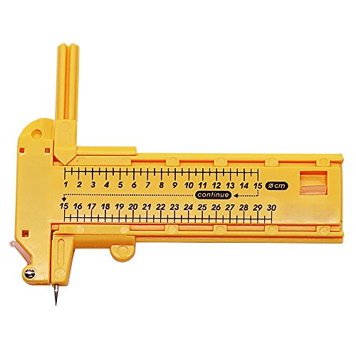QST Compass Circle Cutter Paper Trimmer Circular Cutting Tool Rotary Cutters Trimmer Round Knife Cutting Knife Model Patchwork DIY Tools 1cm-30cm kits