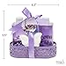 Ultimate Home Spa Gift Basket - Luxury Mediterranean Lavender-Scented Body and Skincare Pack - Luxurious Bath & Body Set For Women