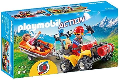 vehiculo rescate montaña playmobil