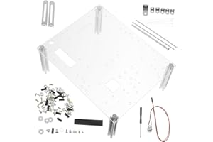 TEHAUX Open Frame Computer Chassis Bracket for Matx Motherboard Compact Design Open Air PC Case