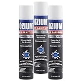 Ozium Air Sanitizer 3.5 oz Spray, Carbon Black