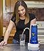 Ecosoft Countertop Water Filter System for Faucet Mount with Extra Filtration Cartridge - Blue