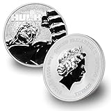 2019 TV Tuvalu 1 oz Hulk Marvel Series .9999 Fine Silver $1 Brilliant Uncirculated