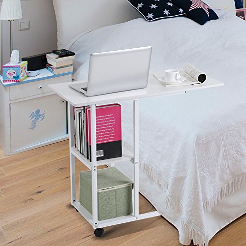 Buy Over Bed Table Portable Mobile Laptop Desk Sofa Couch Rolling