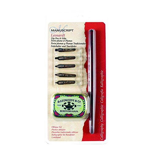 Manuscript Pen MDP2076 Oblique Dip Set