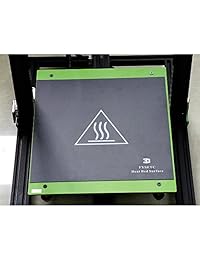 FYSETC   Placa de impresión 3D con pegamento lavable para CR 10 CR 10 Mini LulzBot TAZ6 MP Maker Pro 3D, 3 unidades, color negro