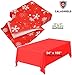 Galashield Christmas Plates Disposable Party Set 102 Pcs Includes Napkins Cups and Tablecloth | Christmas Disposable Dinnerware Set | Supplies for 20 Guests