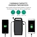 Portable Solar Charger RAVPower 15000mAh Outdoor Solar Power Bank Dual USB External Battery Pack Power Pack with Flashlight (IPX4 Splashproof, Dustproof, Solar Panel Charging, DC5V/2A Input) Black