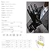 Full-Hand Touchscreen Genuine Leather Gloves, Gift Packaging, Cold Weather Gloves for Men's Texting Driving Winter (S-8.1