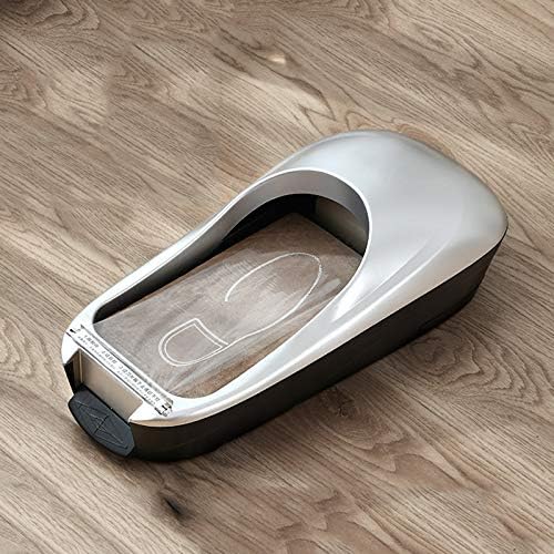 Automatic Shoe Cover Machine Portable, Automatic Disposable Shoe Film Machine, Reusable Shoe Cover Dispenser, Suitable for Home Office Shop, with 600 Shoe Film
