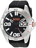 Hugo Boss Orange Berlin Black Dial Silicone Strap Men's Watch 1513285