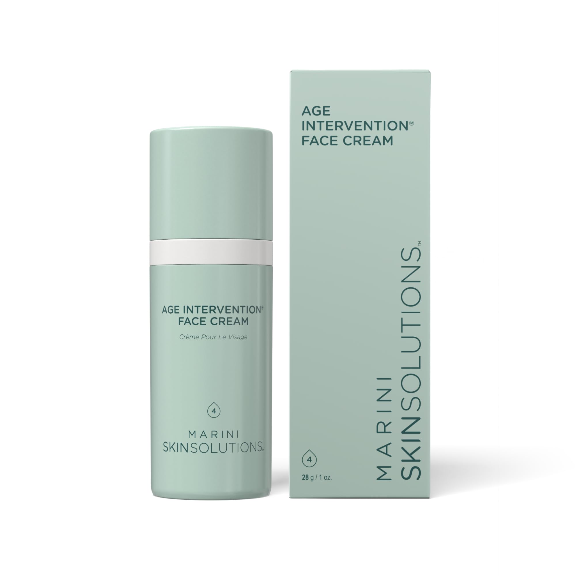 Photo 1 of Marini SkinSolutions Age Intervention Face Cream - Anti-Aging Formula to Improve Appearance of Aging Skin, Fine Lines & Wrinkles with Intense Hydration - Cruelty Free - Made in the USA - 1 oz