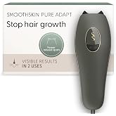 SmoothSkin Pure Adapt IPL Laser Hair Removal Device &ndash; At-Home Permanent Hair Reduction, Fast &amp; Effective Result, Patented Smart Skin Tone Sensor, Green