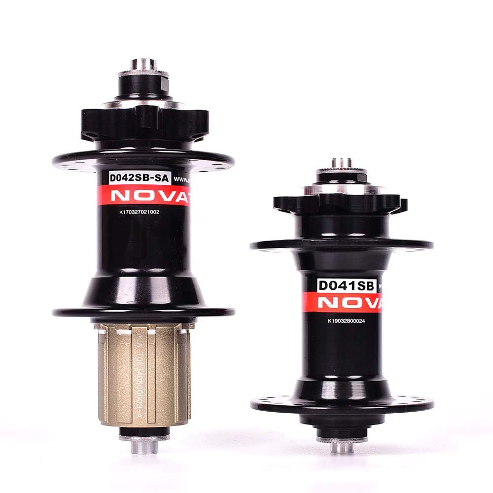 HULKWHEELS Novatec Hub D041SB D042SB Mountain Bike MTB Disc Brake Hub Bearings Front and Rear Hub Se
