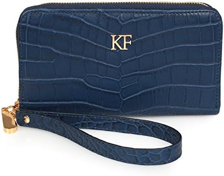 Katerina Fox Leather Wristlet Wallet (KF-1104)