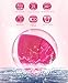 Sonic Facial Cleansing Brush, 3-in-1 Silicone Waterproof Ultrasonic Rechargeable Electric Massage Face Cleansing Brush