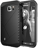 Galaxy S6 ACTIVE case, E LV Samsung Galaxy S6 ACTIVE (SHOCK PROOF DEFENDER) Slim Case Cover **NEW** Full protection from drops and impacts for Samsung Galaxy S6 ACTIVE - BLACK