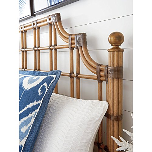 Tommy Bahama Twin Palms St. Kitts Rattan Bed in Brown The Home