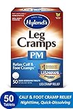Leg Cramps Tablets by Hyland's, PM Nighttime Formula, Natural Relief of Calf, Foot and Leg Cramps at Night, 50 Count