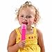 Silicone Ice Pop and Popsicle Mold in Assorted Colors (Set of 6)