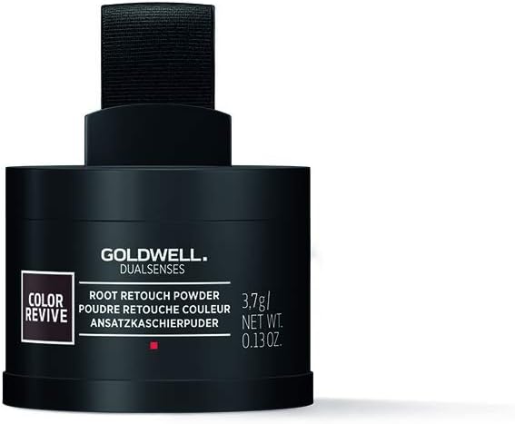 Goldwell Dualsenses Colour Revive Root Touch Up Dark Brown, Covers Root Regrowth 3.7g, Dark Brown to Black