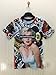 FaPlus Summer Men's Fashion Cool Spoof 3D Print Hip Hop T-Shirts M