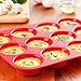 OvenArt Bakeware Silicone Muffin Cupcake Pan (12-Cup)